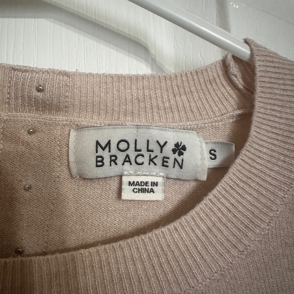 Molly Bracken Blush Knit Top - Picture 3 of 4